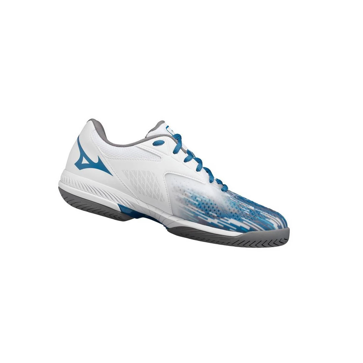 Zapatos de Tenis Mizuno Wave Exceed Tour 4 Ac Hombre Blue/White | 37056-OLDH