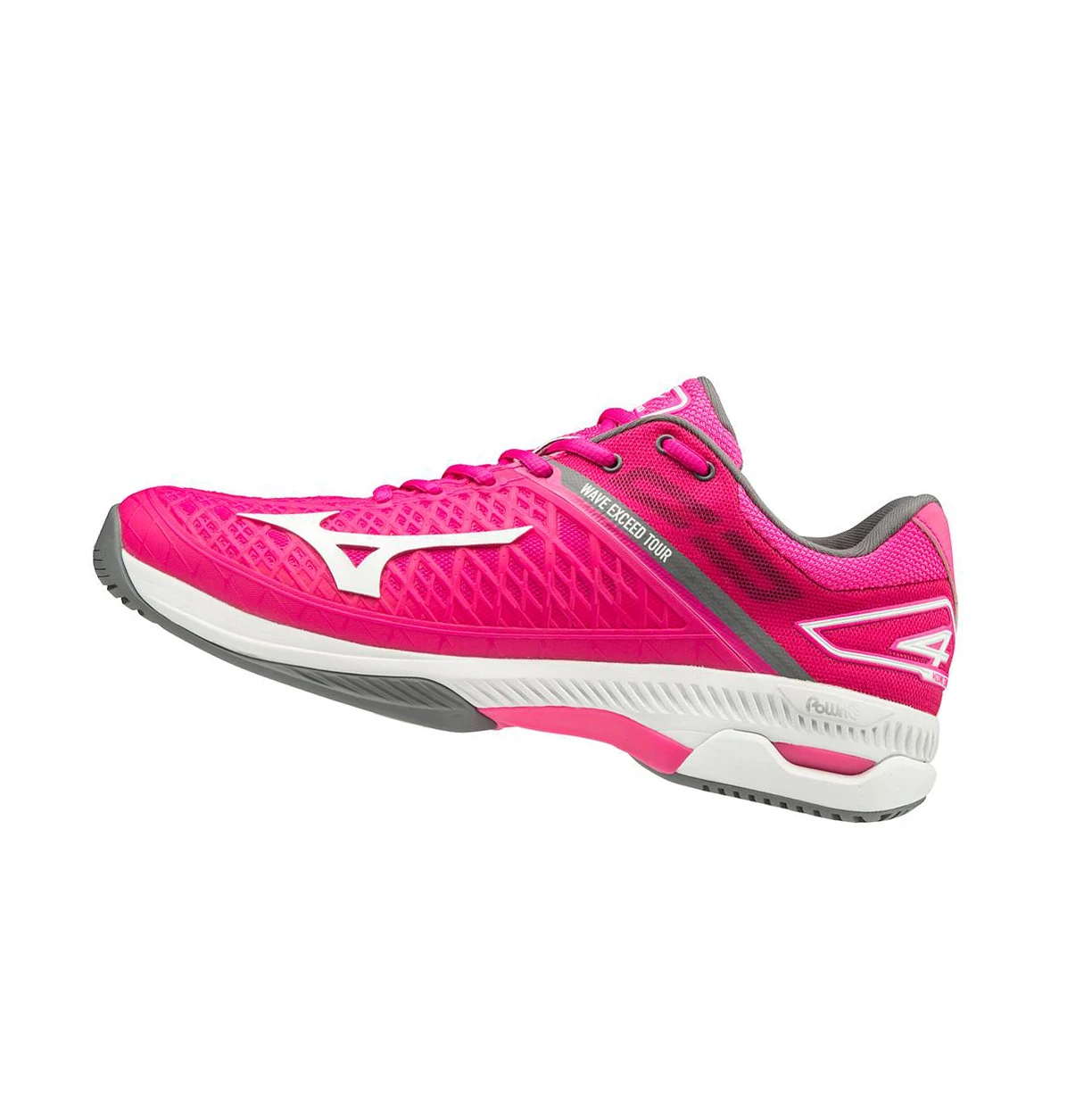 Zapatos de Tenis Mizuno Wave Exceed Tour 4 Ac Mujer Rose/White | 40265-WMZO