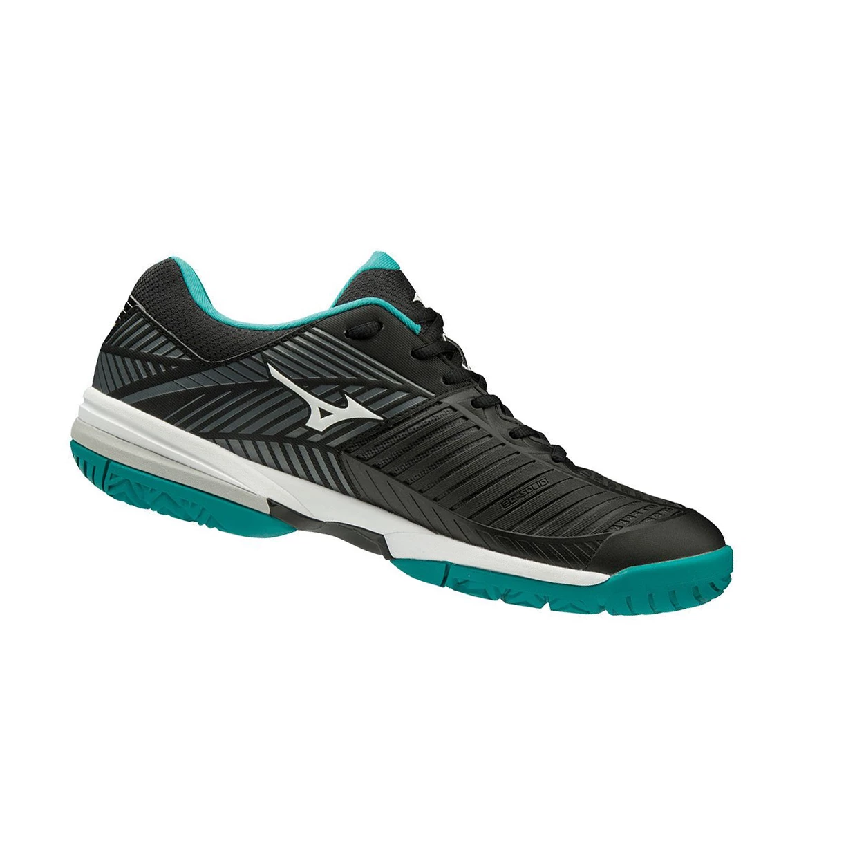 Zapatos de Tenis Mizuno Wave Exceed Tour 3 Ac Mujer Black/White/Blue | 43950-NZGF