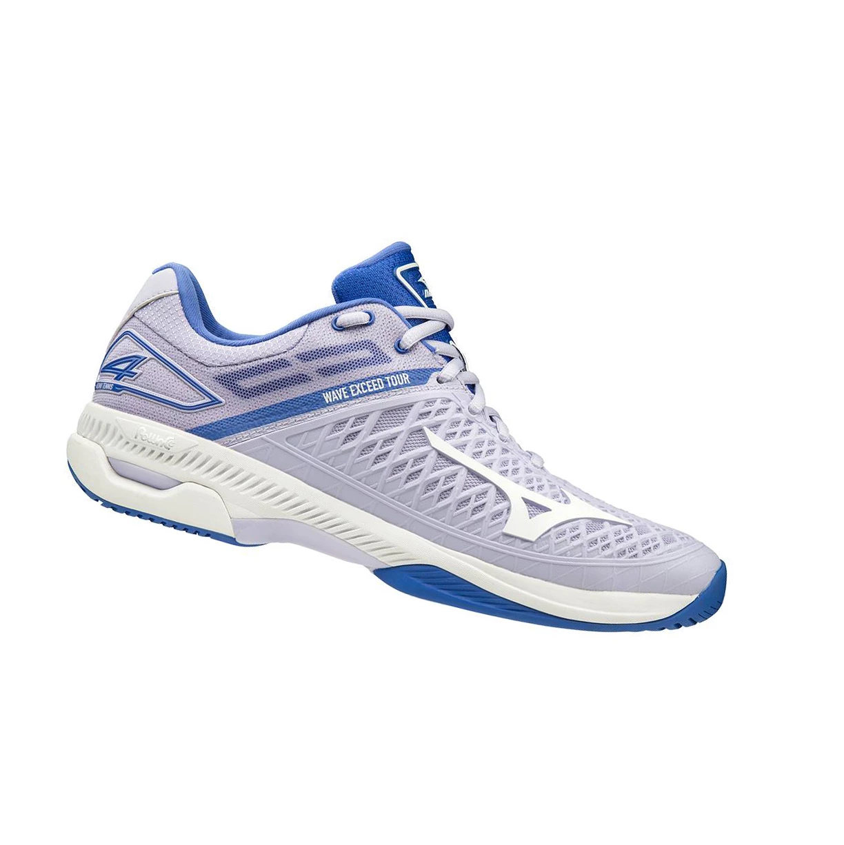 Zapatos de Tenis Mizuno Wave Exceed Tour 4 Ac Mujer Purple/White | 52431-VMYC