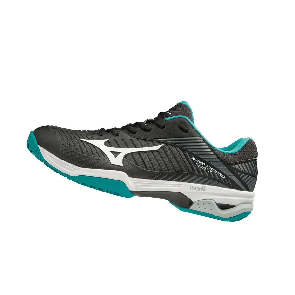 Zapatos de Tenis Mizuno Wave Exceed Tour 3cc Hombre Black/White/Blue | 62389-SHOW