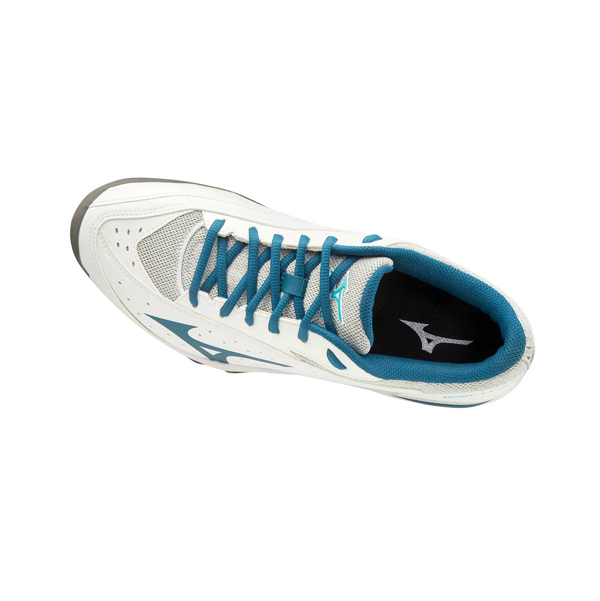 Zapatos de Tenis Mizuno Wave Flash Cc Hombre White/Blue | 82730-QPZV