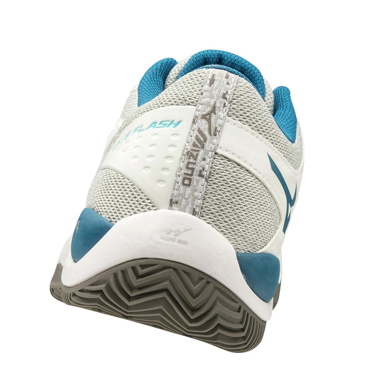 Zapatos de Tenis Mizuno Wave Flash Cc Mujer White/Blue | 14853-UKHB