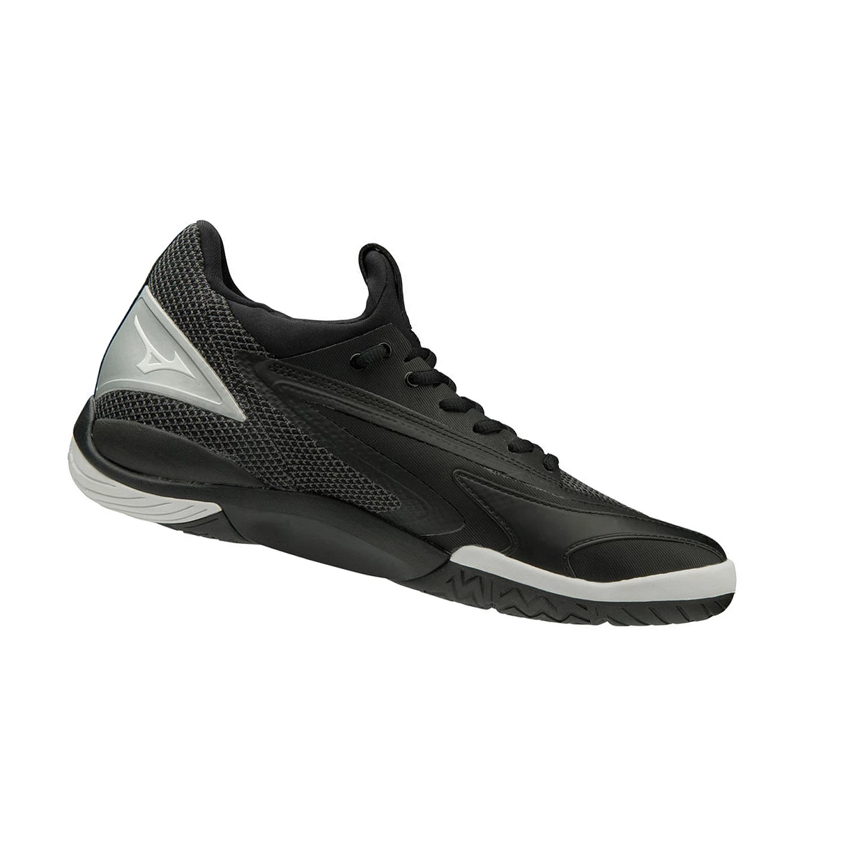 Zapatos de Tenis Mizuno Wave Impulse Ac Hombre Black/Silver/White | 53214-DGJV