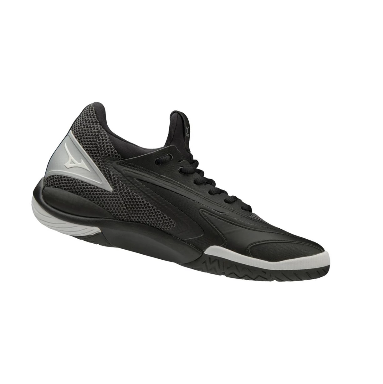 Zapatos de Tenis Mizuno Wave Impulse Hombre Black/Silver | 15937-ERSG