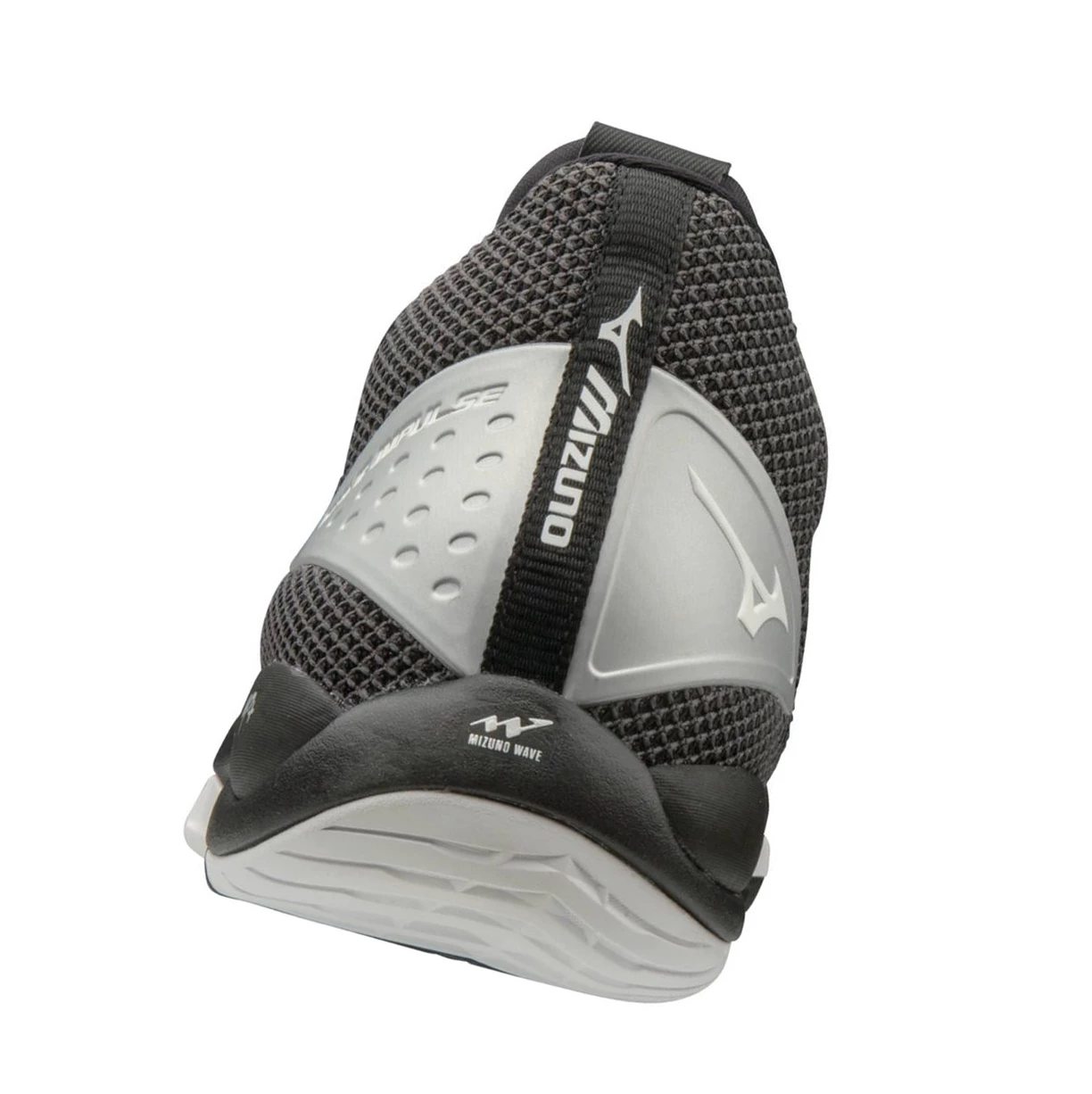 Zapatos de Tenis Mizuno Wave Impulse Hombre Black/Silver | 15937-ERSG