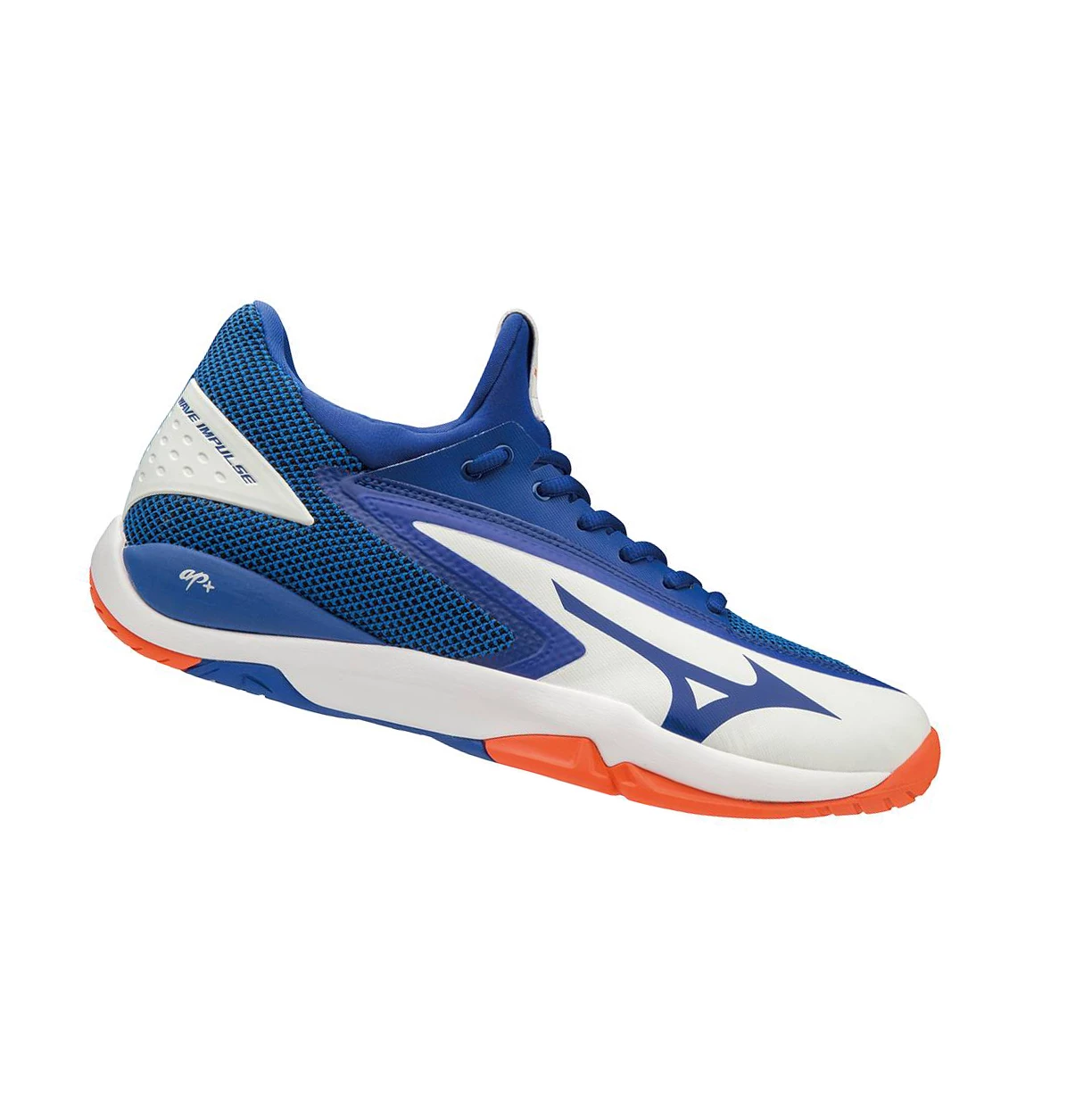 Zapatos de Tenis Mizuno Wave Impulse Hombre White/Blue | 70419-NSBW