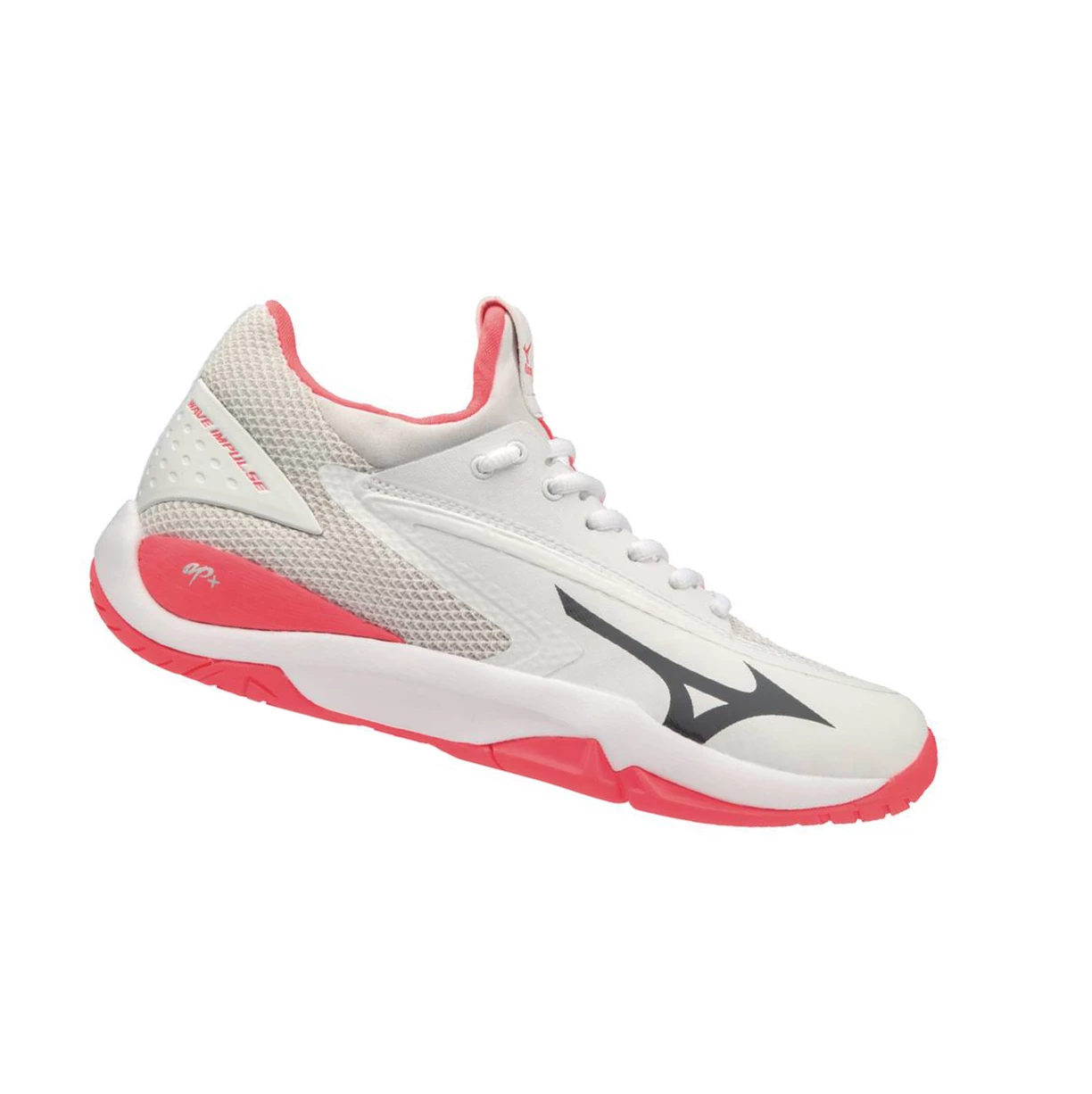 Zapatos de Tenis Mizuno Wave Impulse Mujer White/Coral | 18304-FDTV