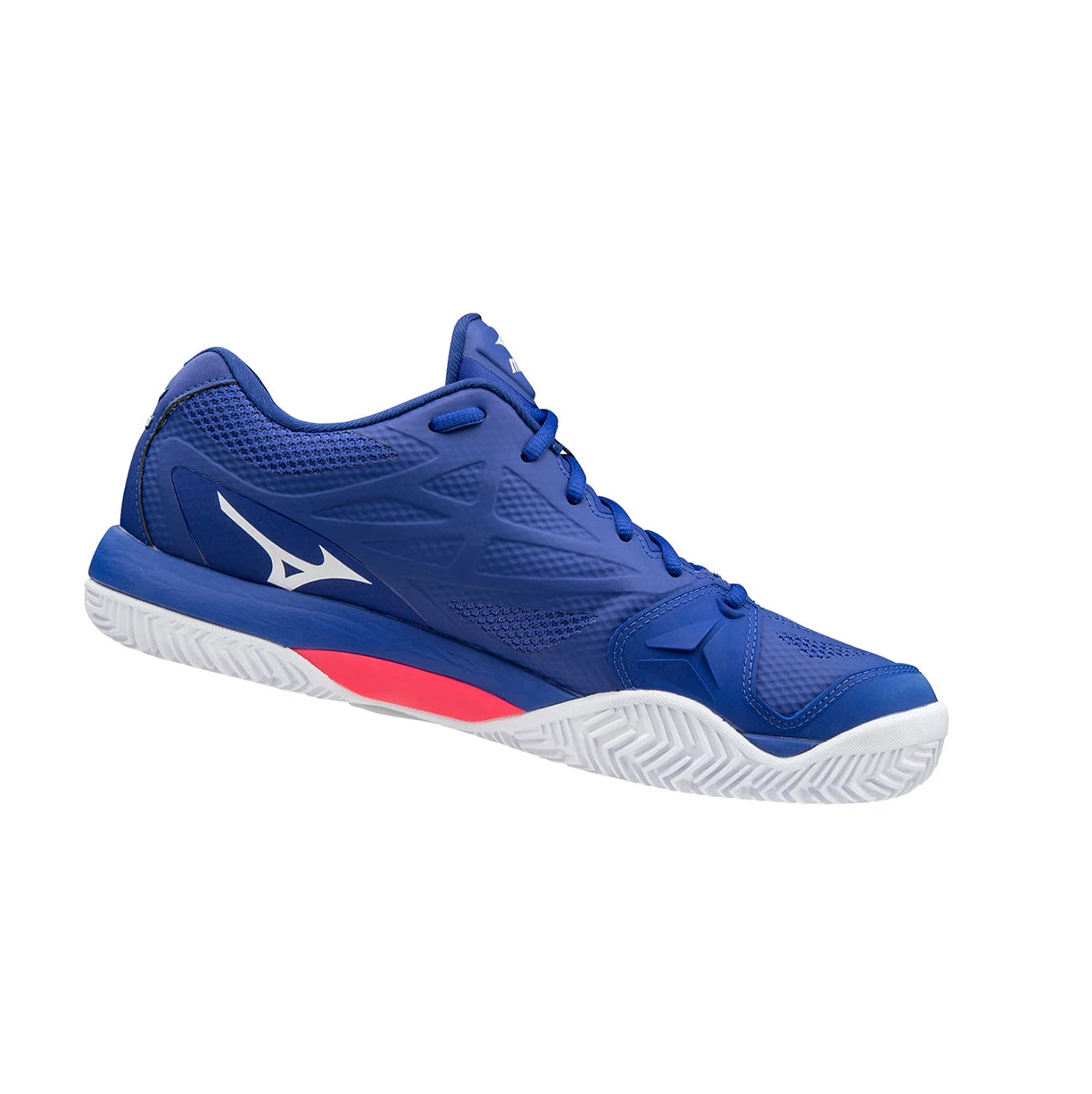 Zapatos de Tenis Mizuno Wave Intense Tour 5 Cc Hombre Blue/White/Pink | 10694-YJQS