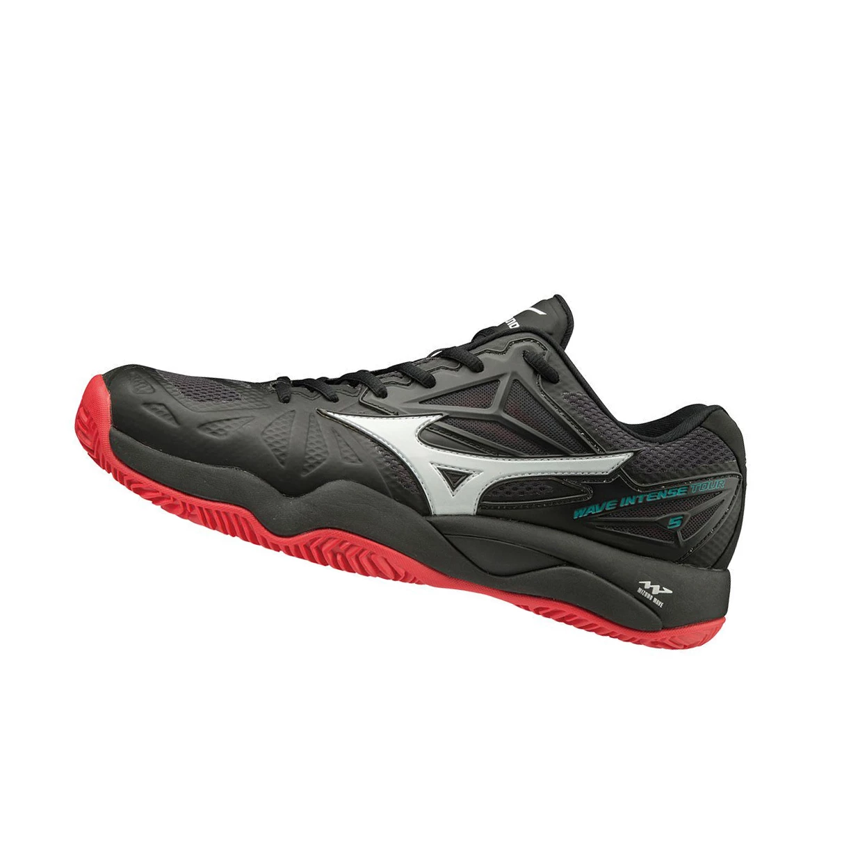 Zapatos de Tenis Mizuno Wave Intense Tour 5 Cc Mujer Black/White/Pink | 42765-MYVR