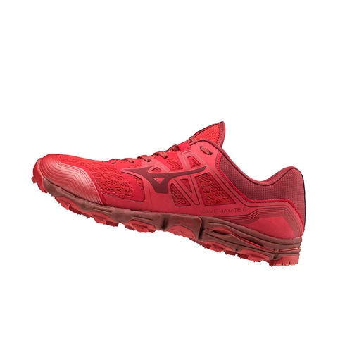 Zapatillas De Trail Running Mizuno Wave Hayate 6 Hombre Rojas | 94102-USOT