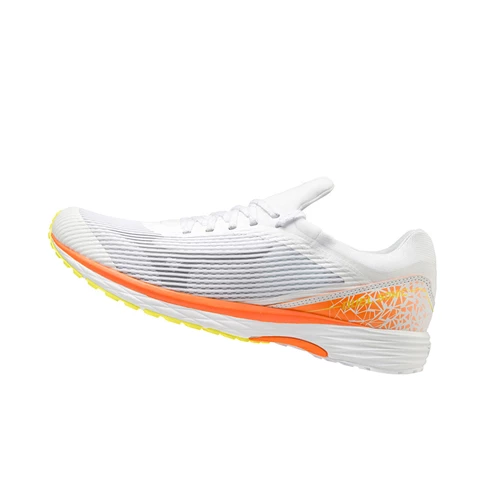 Zapatillas Running Mizuno Duel Sonic Hombre White/Orange | 19736-BYHI