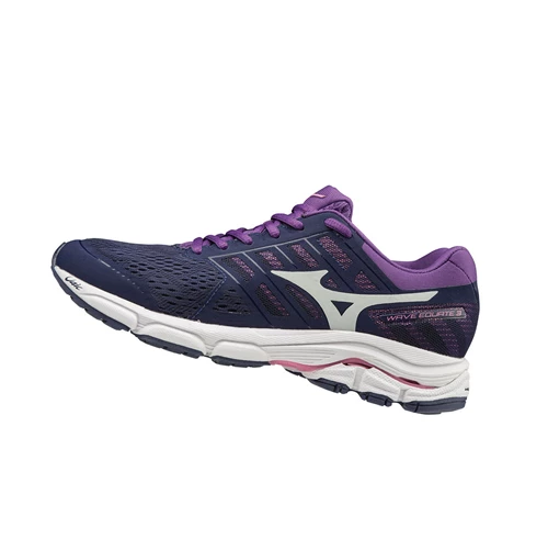 Zapatillas Running Mizuno Wave Equate 3 Mujer Navy/Purple | 54128-PTCN