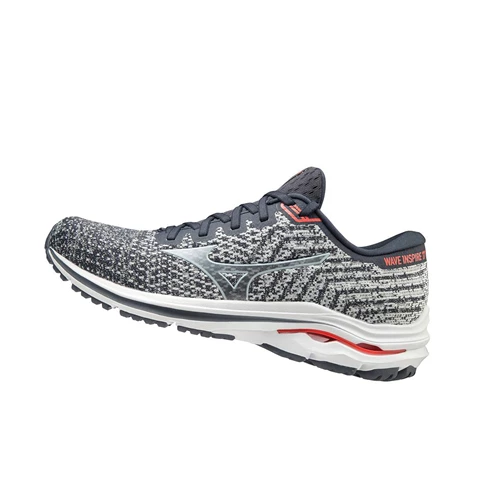 Zapatillas Running Mizuno Wave Inspire 17 Waveknit Hombre Grey/White | 23470-NFED