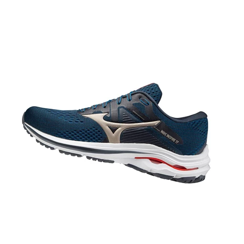 Zapatillas Running Mizuno Wave Inspire 17 2e (Anchos) Hombre Azul Marino | 32754-PRLE