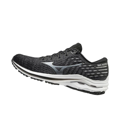 Zapatillas Running Mizuno Wave Inspire 17 Waveknit Hombre Negras | 45682-KASY