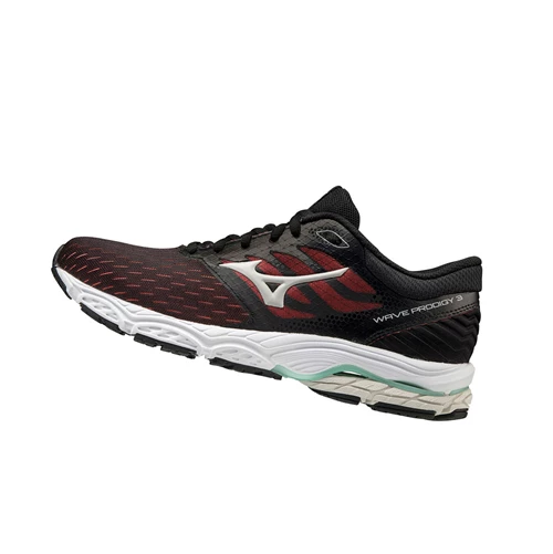 Zapatillas Running Mizuno Wave Prodigy 3 Mujer Black/Coral | 17645-FLQA