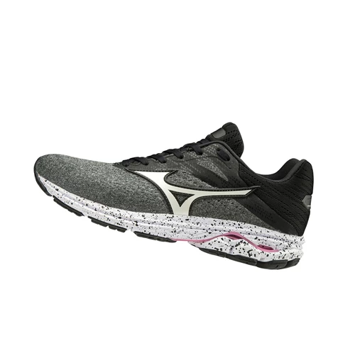 Zapatillas Running Mizuno Wave Rider 23 Mujer Grey/White/Black | 48219-MHJB