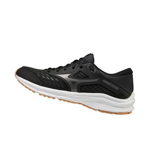 Zapatillas Running Mizuno Wave Rider 24 Mujer Black/Grey | 04589-MSNG