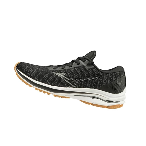 Zapatillas Running Mizuno Wave Rider 24 Waveknitﾙ D (Anchos) Mujer Gris | 18674-PVFB