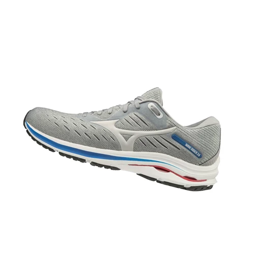 Zapatillas Running Mizuno Wave Rider 24 Hombre Gris | 49057-IBNO