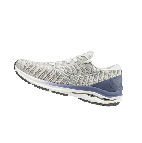 Zapatillas Running Mizuno Wave Rider 24 Waveknitﾙ Mujer Grey/White | 49821-AOMH