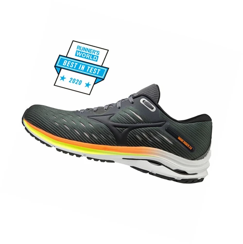 Zapatillas Running Mizuno Wave Rider 24 Hombre Verde Menta | 63491-QIVA