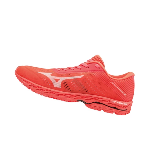 Zapatillas Running Mizuno Wave Shadow 3 Mujer Coral/white | 32860-YMBI