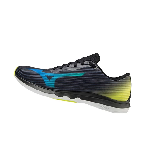 Zapatillas Running Mizuno Wave Shadow 4 Mujer Black/Blue/Yellow | 04253-QHZK