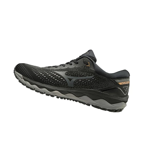 Zapatillas Running Mizuno Wave Sky 3 Hombre Black/Grey | 27389-ANCW