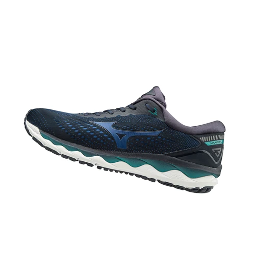 Zapatillas Running Mizuno Wave Sky 3 Hombre Navy/Blue | 62173-DZJV