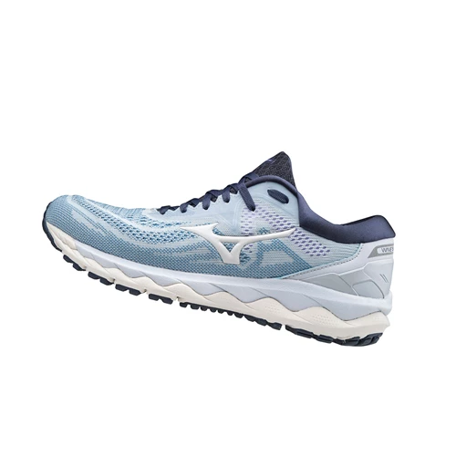 Zapatillas Running Mizuno Wave Sky 4 Mujer White/Indigo | 75039-ZCJY