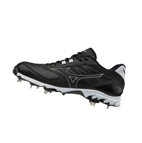 Zapatillas de Beisbol Mizuno 9-spike Dominant 2 Low Metal Hombre Black/White | 26539-YSCD