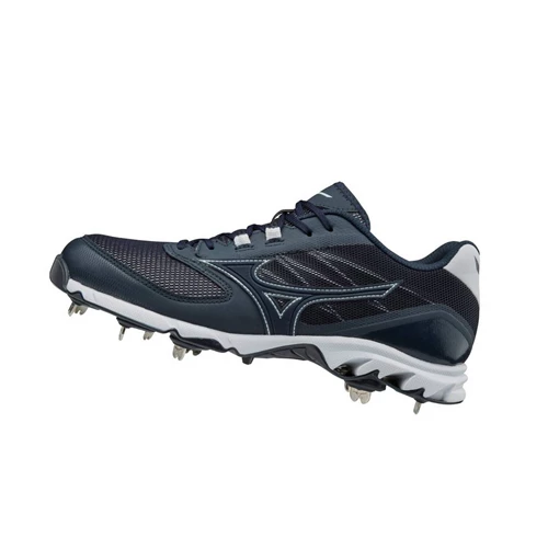 Zapatillas de Beisbol Mizuno 9-spike Dominant 2 Low Metal Hombre Navy/White | 31507-XHLV