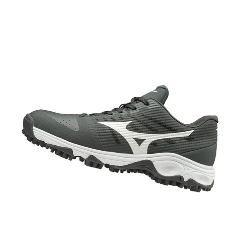 Zapatillas de Beisbol Mizuno Ambition All Surface Low Turf Hombre Grey/White | 34067-ZMIJ