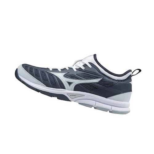 Zapatillas de Beisbol Mizuno Playerﾒs Trainer 2 Turf Hombre Navy/White | 45067-QMAP