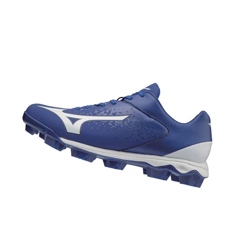 Zapatillas de Beisbol Mizuno Select Nine Tpu Low Molded Hombre Royal/White | 94167-FTGL