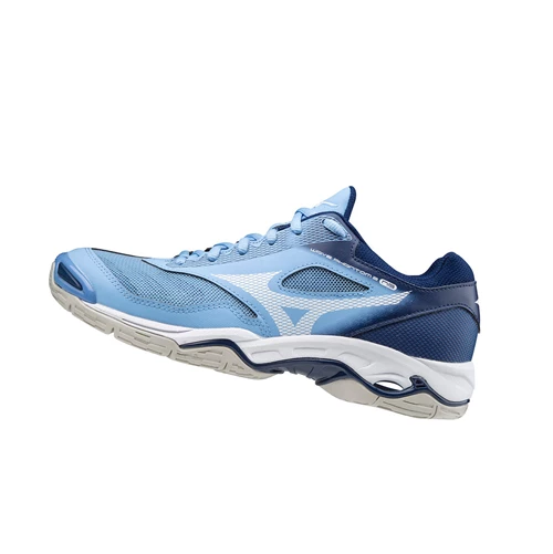 Zapatillas de Netball Mizuno Wave Phantom 2 Nb Mujer Blue/White | 18964-FIHO