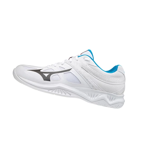 Zapatillas de Voleibol Mizuno Thunder Blade 2 Hombre White/Black/Blue | 16375-JSFA