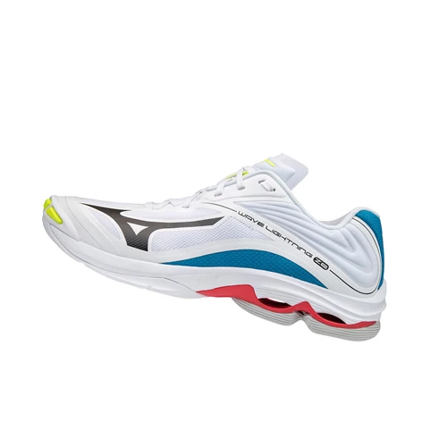 Zapatillas de Voleibol Mizuno Wave Lightning Z6 Hombre White/Black/Blue | 09162-XILF