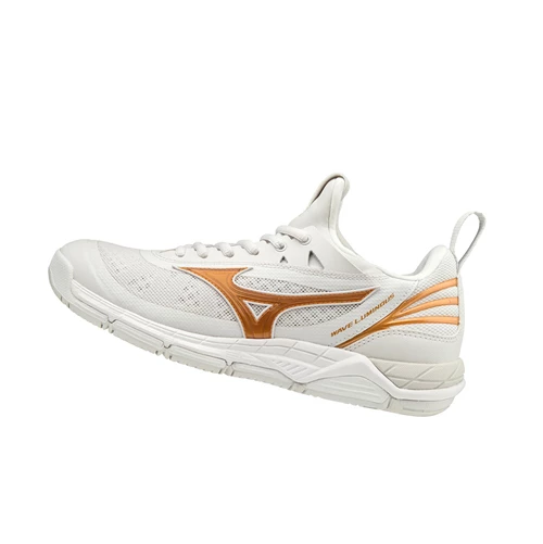 Zapatillas de Voleibol Mizuno Wave Luminous Mujer Blancas | 64328-RWUB