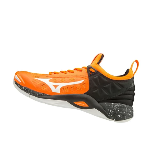 Zapatillas de Voleibol Mizuno Wave Momentum Mujer Orange/White/Black | 02751-ASHG