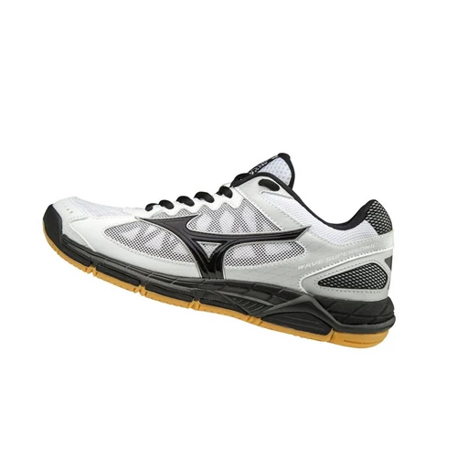 Zapatillas de Voleibol Mizuno Wave Supersonic Mujer White/Black | 26378-OTRM