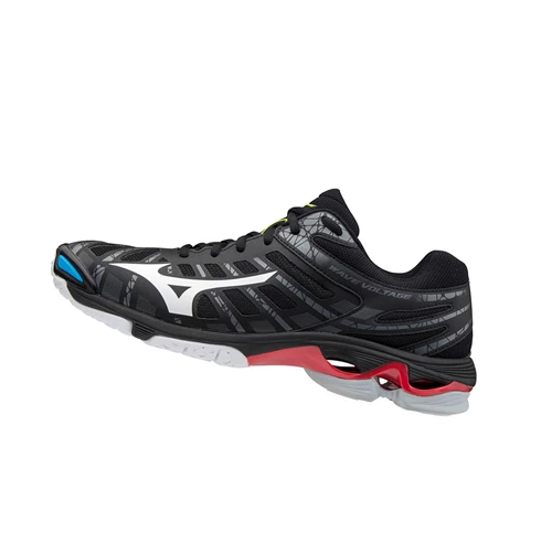 Zapatillas de Voleibol Mizuno Wave Voltage Hombre Black/White | 28960-HMEB