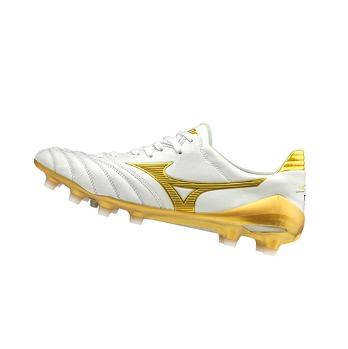 Zapatos De Fútbol Mizuno Morelia Neo Ii Made In Japan Mujer White/Gold | 34158-TJGY