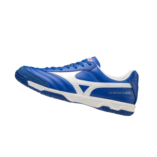 Zapatos De Fútbol Mizuno Morelia Sala Classic In Mujer Blue/White | 51482-JLGS