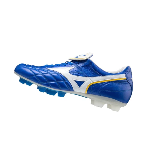 Zapatos De Fútbol Mizuno Wave Cup Legend Mujer White/Blue/Yellow | 94237-KMBL