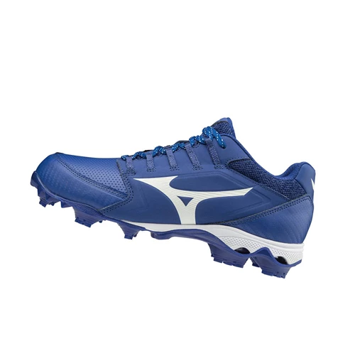 Zapatos de Softbol Mizuno 9-spike Advanced Finch Elite 4 Tpu Molded Mujer Royal/White | 85614-ODMT