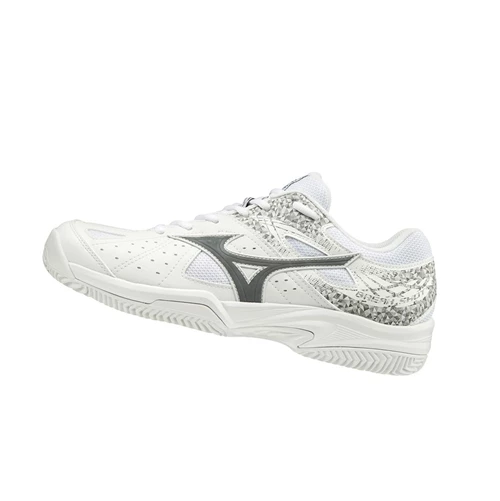 Zapatos de Tenis Mizuno Break Shot 2 Cc Mujer White/Black/White | 80613-KMAJ