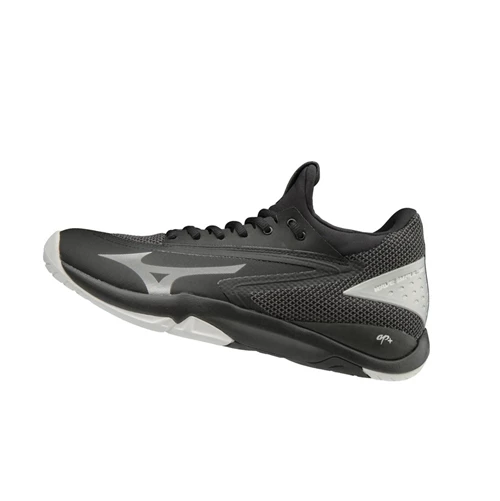 Zapatos de Tenis Mizuno Wave Impulse Hombre Black/Silver | 15937-ERSG